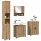 vidaXL Σετ Επίπλων Μπάνιου 4 τμχ. Artisan Oak 61 x 35 x 64 εκ.