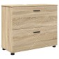 vidaXL Σετ Επίπλων Μπάνιου 4 τμχ. Δρύς Sonoma 35 x 30 x 192 εκ