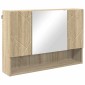 vidaXL Σετ Επίπλων Μπάνιου 5 τμχ. Δρύς Sonoma 35 x 30 x 192 εκ