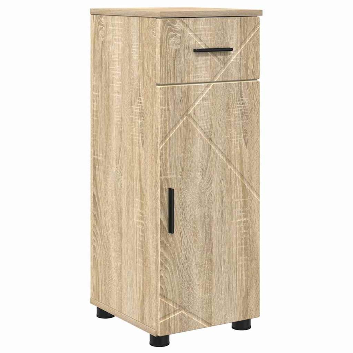 vidaXL Σετ Επίπλων Μπάνιου 5 τμχ. Δρύς Sonoma 35 x 30 x 192 εκ