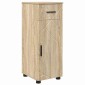 vidaXL Σετ Επίπλων Μπάνιου 5 τμχ. Δρύς Sonoma 35 x 30 x 192 εκ