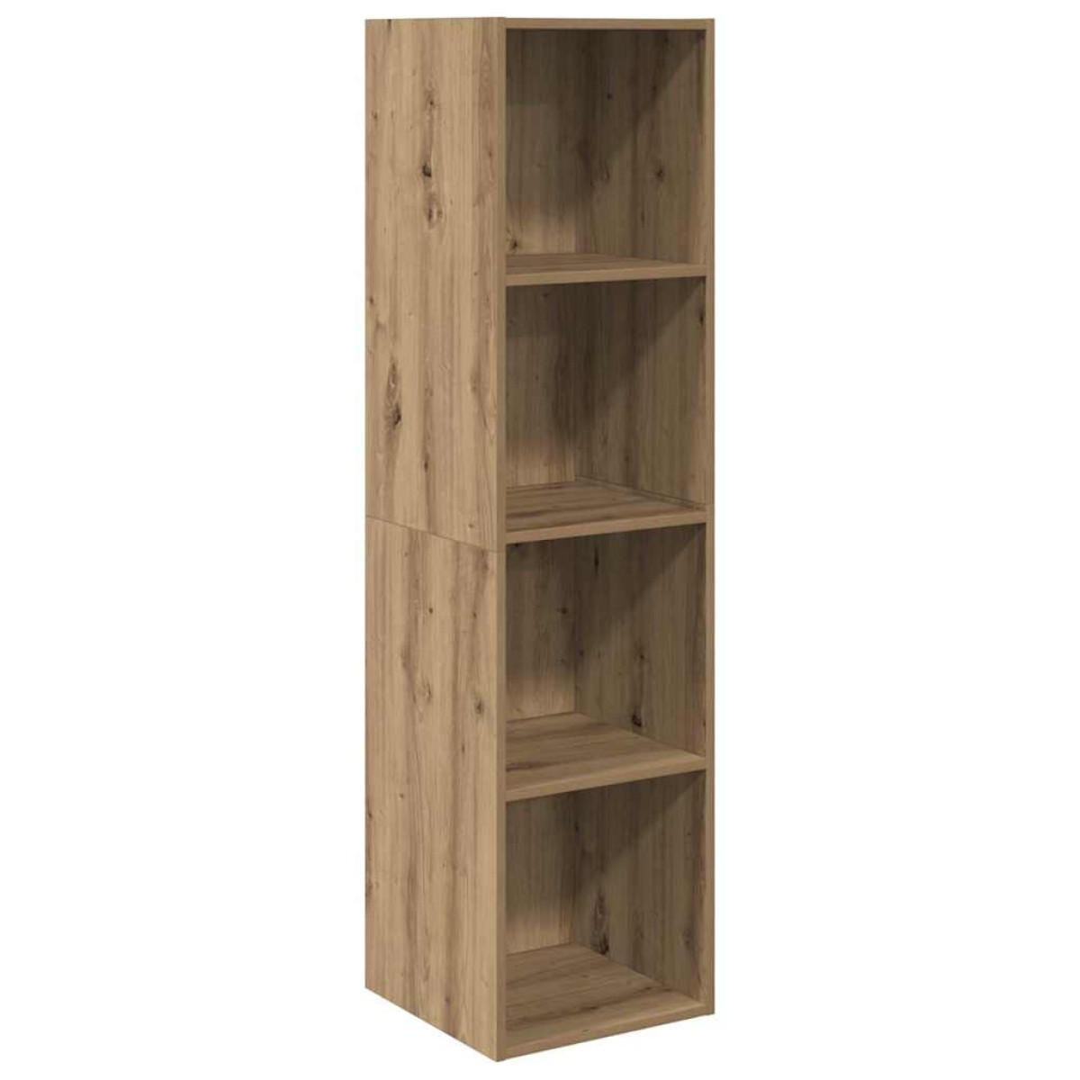 vidaXL Σετ επίπλου τηλεόρασης 4 τμχ. Artisan Oak Επεξεργασμένο Ξύλο