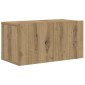 vidaXL Σετ επίπλου τηλεόρασης 3 τμχ. Artisan Oak Επεξεργασμένο Ξύλο