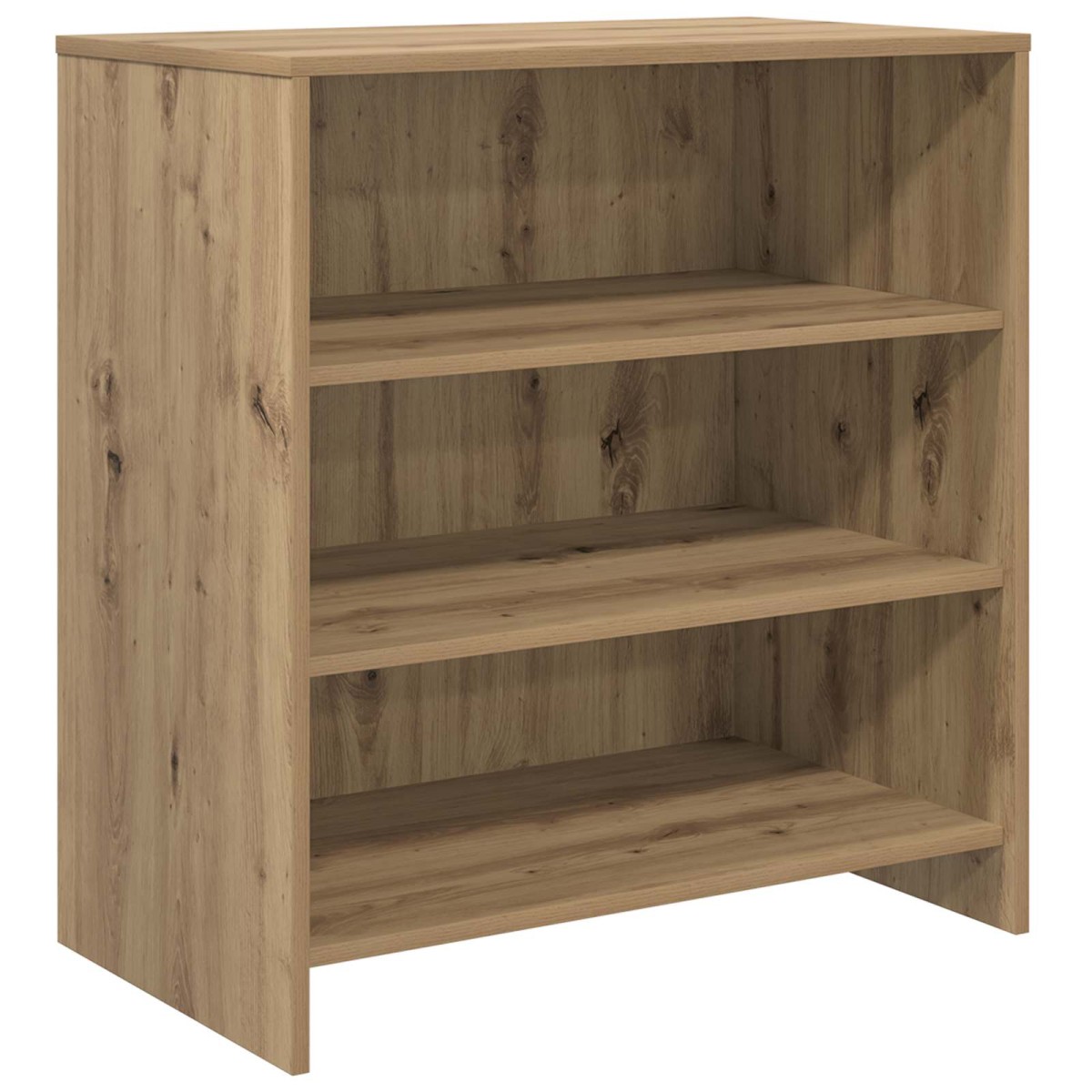 vidaXL Πλαϊνό γραφείο 3 τμχ. Artisan Oak 70 x 41 x 75 εκ.