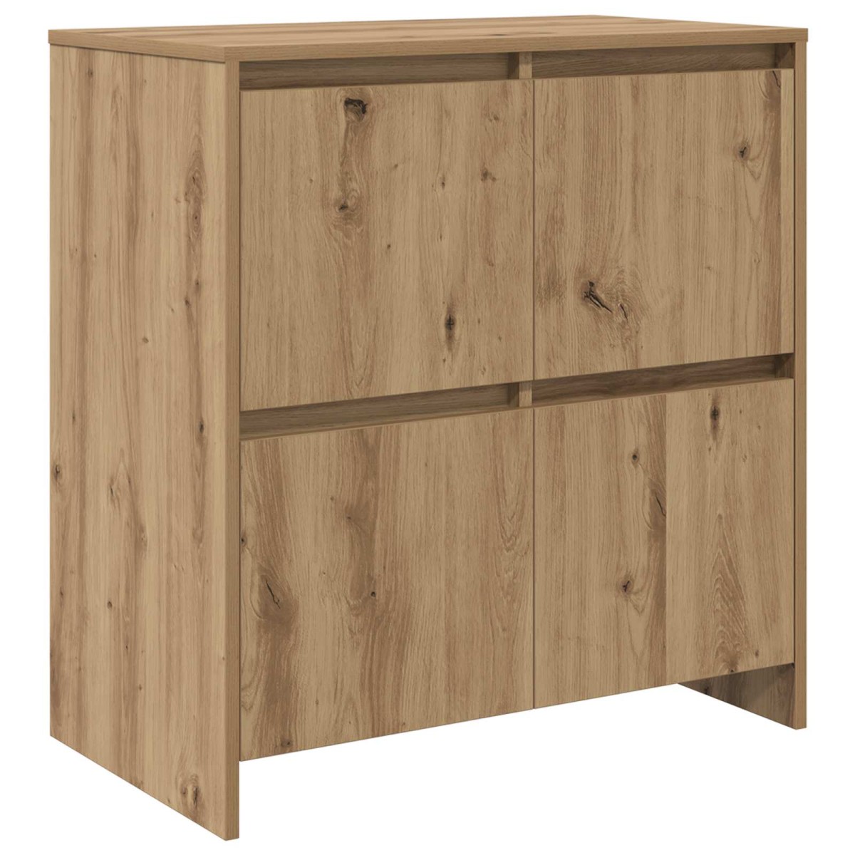 vidaXL Πλαϊνό γραφείο 3 τμχ. Artisan Oak 70 x 41 x 75 εκ.