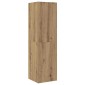 vidaXL Τηλεοπτική Κάβα Τοίχου 4 τμχ. Artisan Oak Επεξεργασμένο Ξύλο