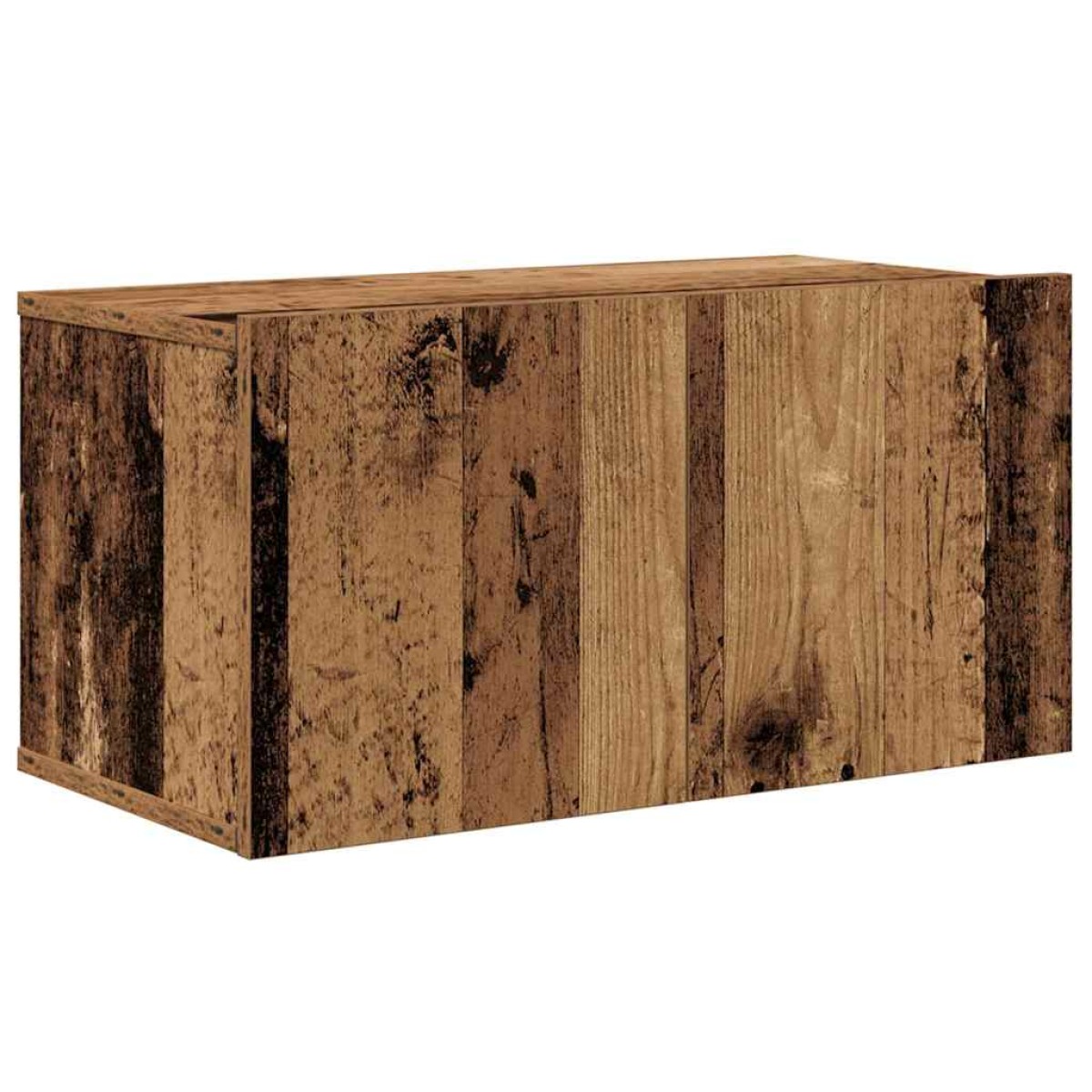 vidaXL Σετ επίπλου τηλεόρασης 4 τμχ. Παλιό Ξύλο Επεξεργασμένο Ξύλο