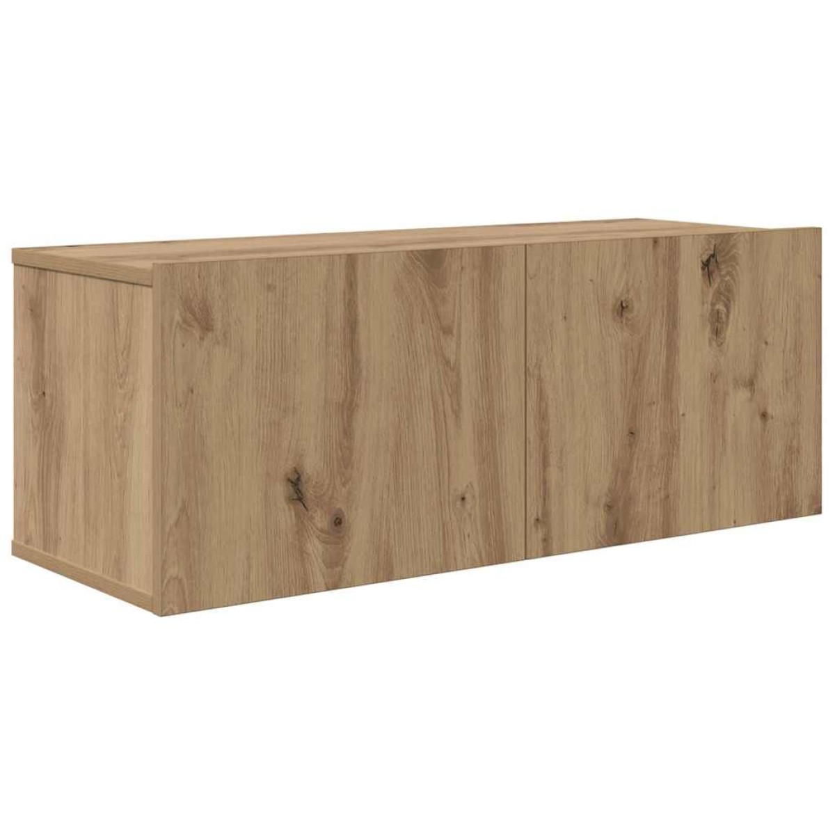 vidaXL Σετ επίπλου τηλεόρασης 2 τμχ. Artisan Oak Επεξεργασμένο Ξύλο