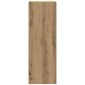 vidaXL Μονάδες TV Επιτοίχιο 4 pcs Artisan Oak Επεξεργασμένο ξύλο