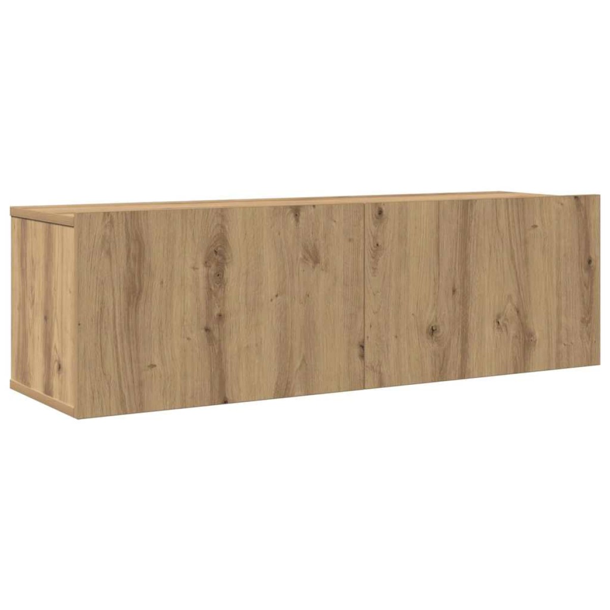vidaXL Μονάδες TV Επιτοίχιο 4 pcs Artisan Oak Επεξεργασμένο ξύλο