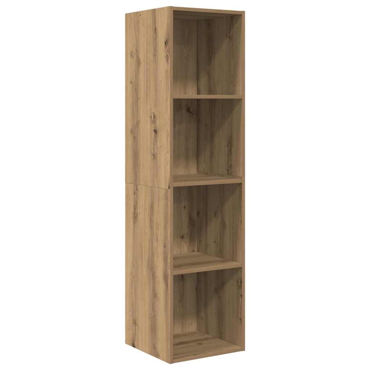 vidaXL Σετ επίπλου τηλεόρασης 3 τμχ. Artisan Oak Επεξεργασμένο Ξύλο