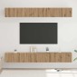 vidaXL Σετ επίπλου τηλεόρασης 6 τμχ. Artisan Oak Επεξεργασμένο Ξύλο