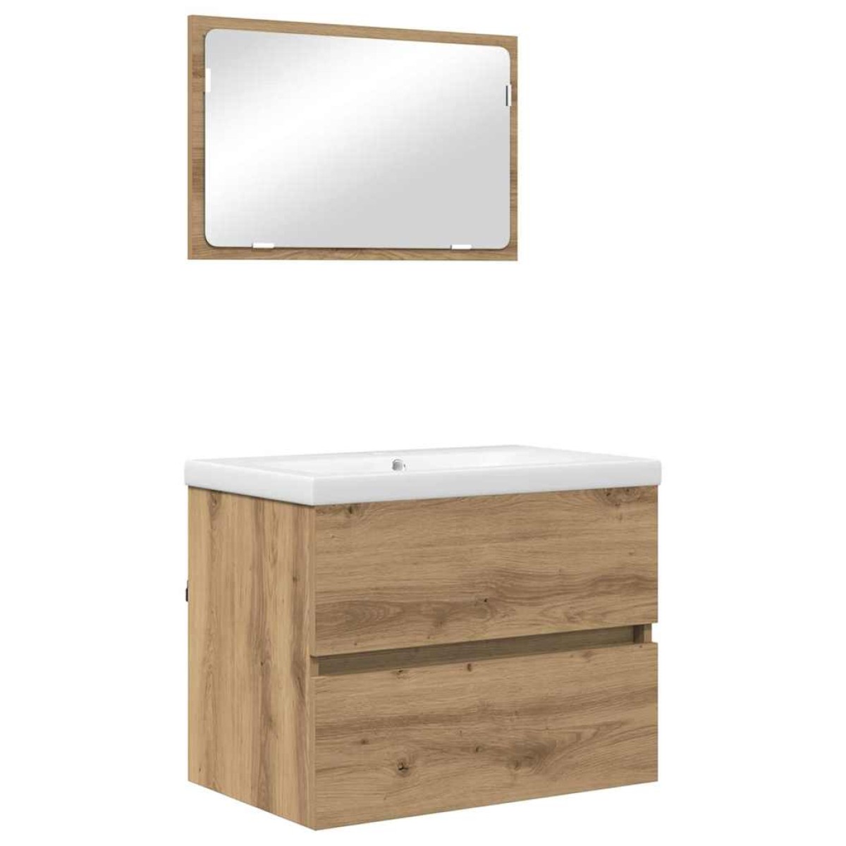 vidaXL Σετ Επίπλων Μπάνιου 3 τμχ. Artisan Oak 61 x 39 x 45 εκ