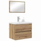 vidaXL Σετ Επίπλων Μπάνιου 3 τμχ. Artisan Oak 61 x 39 x 45 εκ