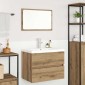 vidaXL Σετ Επίπλων Μπάνιου 3 τμχ. Artisan Oak 61 x 39 x 45 εκ