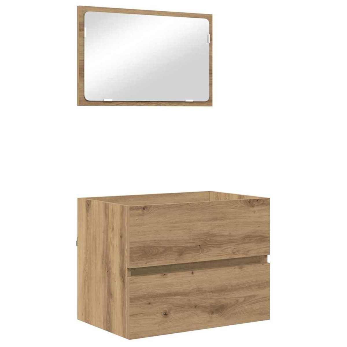 vidaXL Σετ Επίπλων Μπάνιου 3 τμχ. Artisan Oak 61 x 39 x 45 εκ