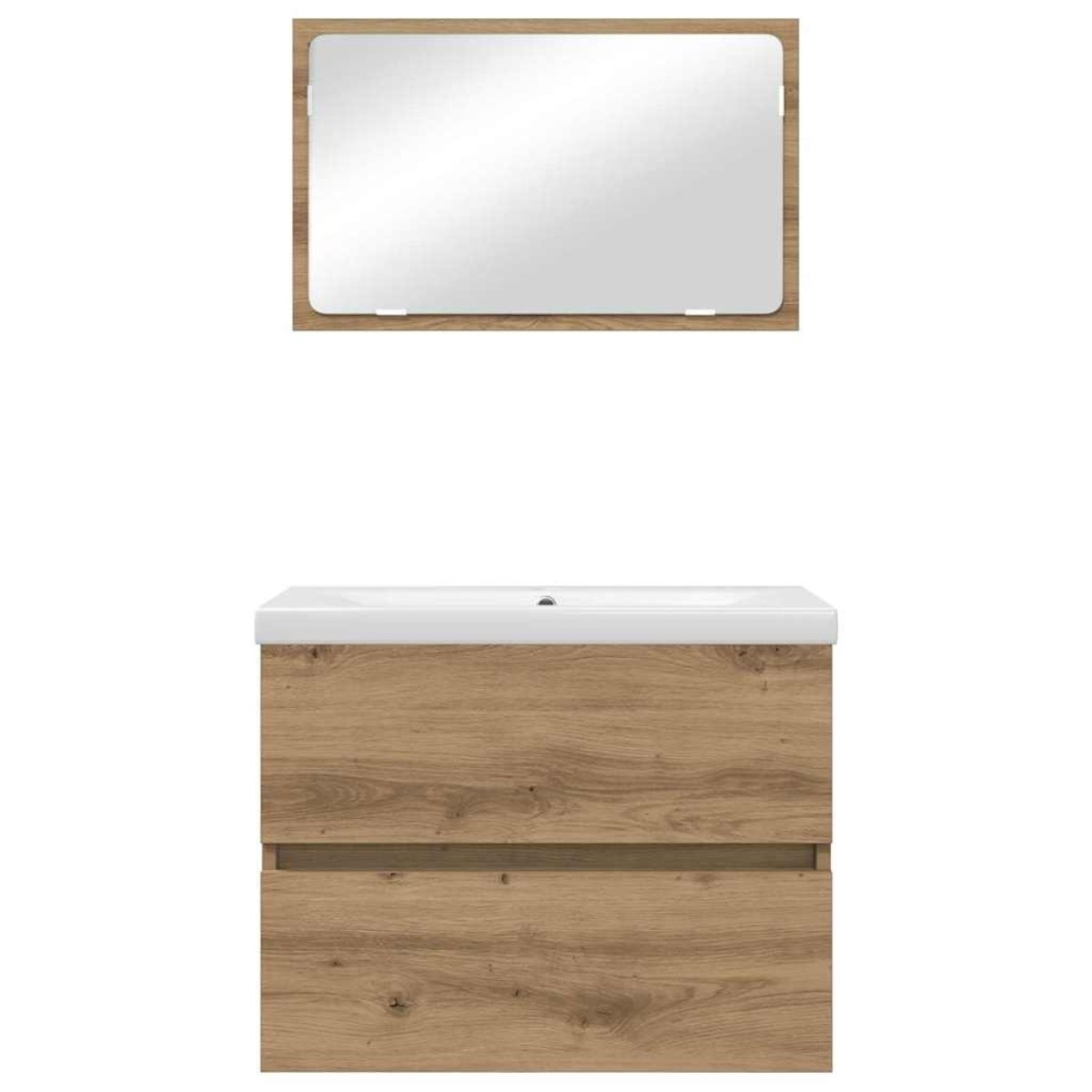 vidaXL Σετ Επίπλων Μπάνιου 3 τμχ. Artisan Oak 61 x 39 x 45 εκ