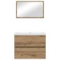 vidaXL Σετ Επίπλων Μπάνιου 3 τμχ. Artisan Oak 61 x 39 x 45 εκ