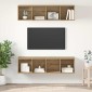 vidaXL Σετ επίπλου τηλεόρασης 2 τμχ. Artisan Oak Επεξεργασμένο Ξύλο