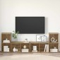 vidaXL Σετ επίπλου τηλεόρασης 4 τμχ. Artisan Oak Επεξεργασμένο Ξύλο
