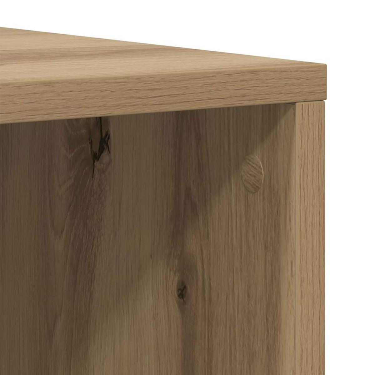 vidaXL Σετ επίπλου τηλεόρασης 2 τμχ. Artisan Oak Επεξεργασμένο Ξύλο