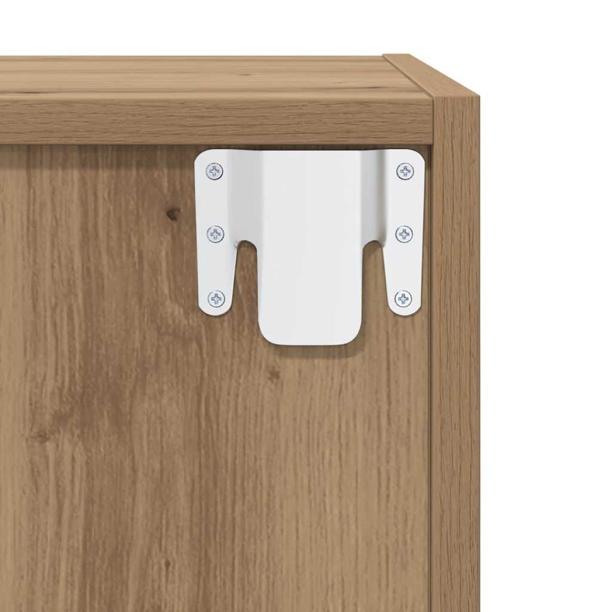 vidaXL Σετ επίπλου τηλεόρασης 2 τμχ. Artisan Oak Επεξεργασμένο Ξύλο