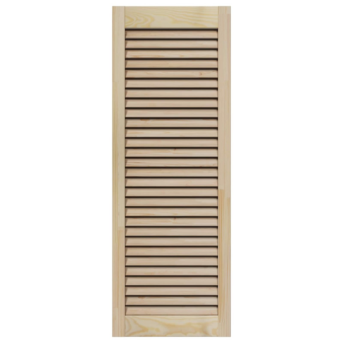 vidaXL Πόρτα Ντουλάπας με πόρτα 4 τμχ. Φυσικό 110 x 2,1 x 39,5 cm