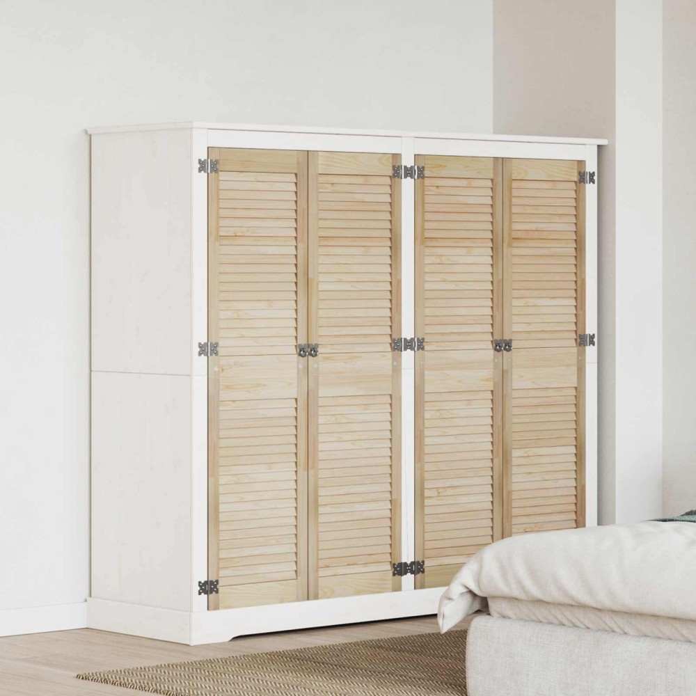 vidaXL Πόρτα Ντουλάπας με πόρτα 4 τμχ. Φυσικό 140,5 x 2,1 x 39,5 cm