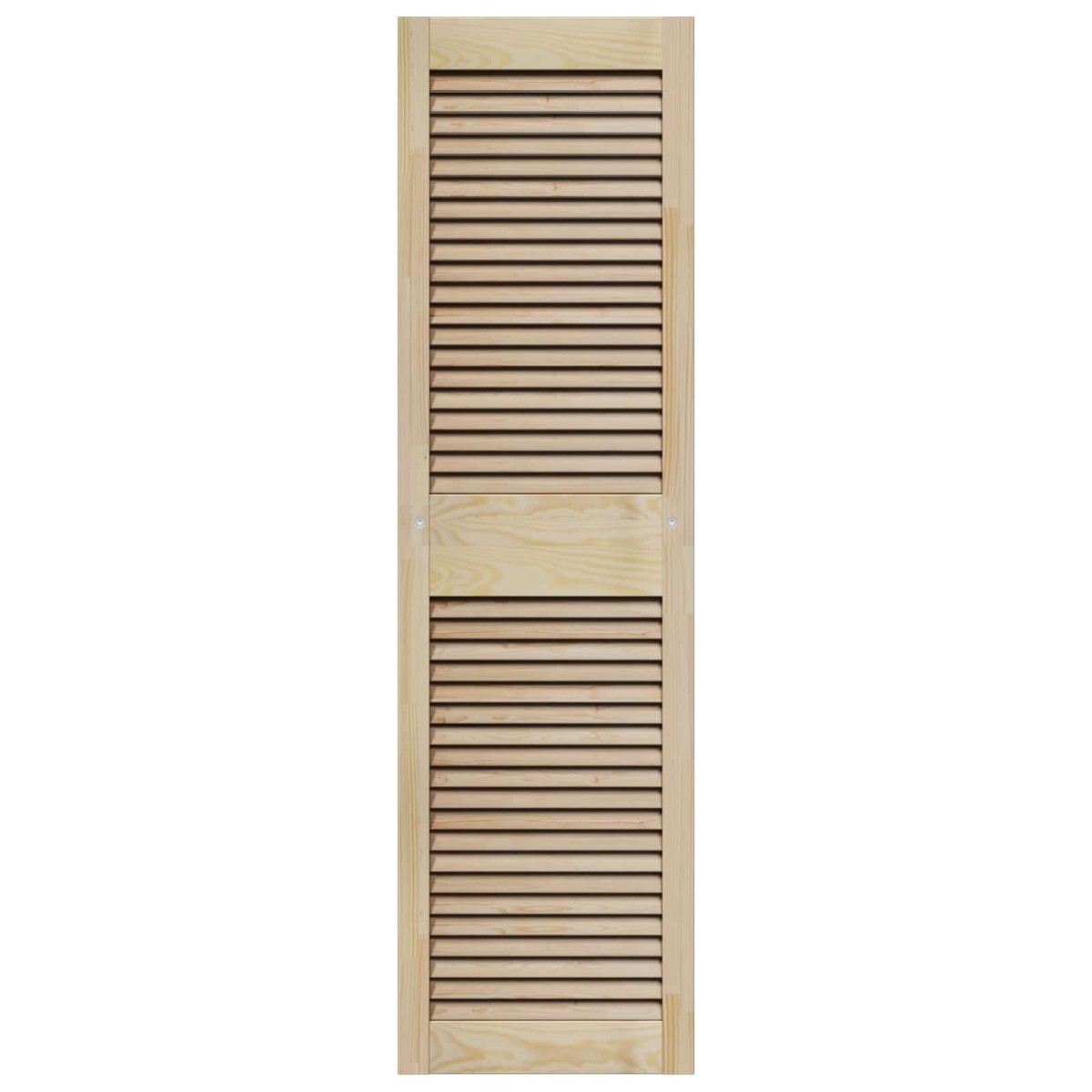 vidaXL Πόρτα Ντουλάπας με πόρτα 4 τμχ. Φυσικό 140,5 x 2,1 x 39,5 cm