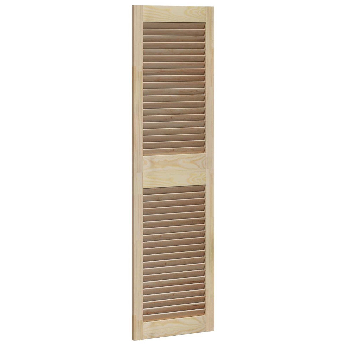 vidaXL Πόρτα Ντουλάπας με πόρτα 4 τμχ. Φυσικό 140,5 x 2,1 x 39,5 cm