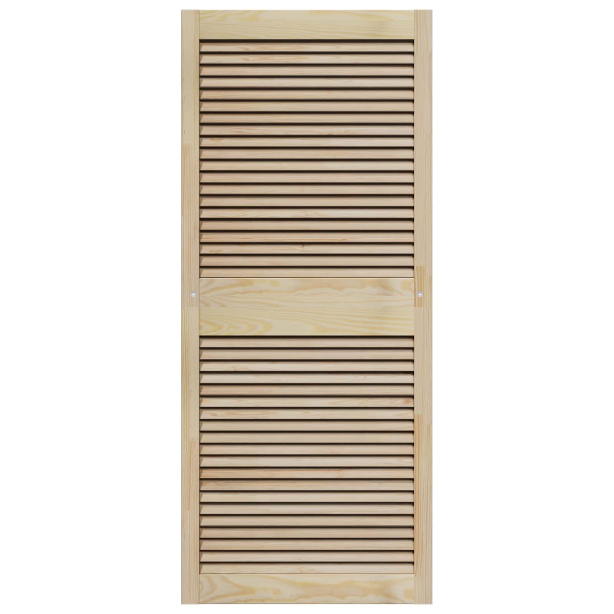 vidaXL Πόρτα Ντουλάπας με πόρτα 4 τεμ. Φυσικό 140,5 x 2,1 x 59,5 cm