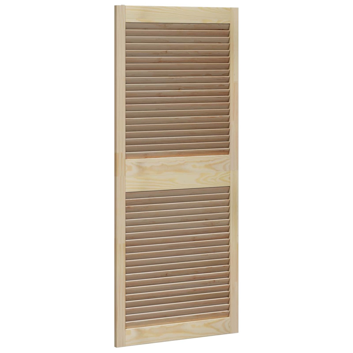 vidaXL Πόρτα Ντουλάπας με πόρτα 4 τεμ. Φυσικό 140,5 x 2,1 x 59,5 cm