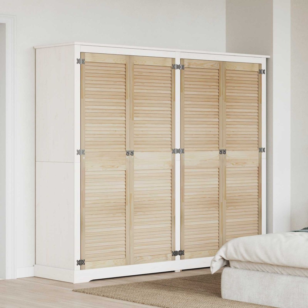 vidaXL Πόρτα Ντουλάπας με πόρτα 4 τεμ. Φυσικό 170 x 2,1 x 49,5 cm