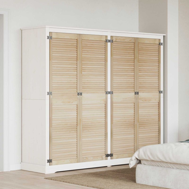 vidaXL Πόρτα Ντουλάπας με πόρτα 4 τεμ. Φυσικό 170 x 2,1 x 49,5 cm