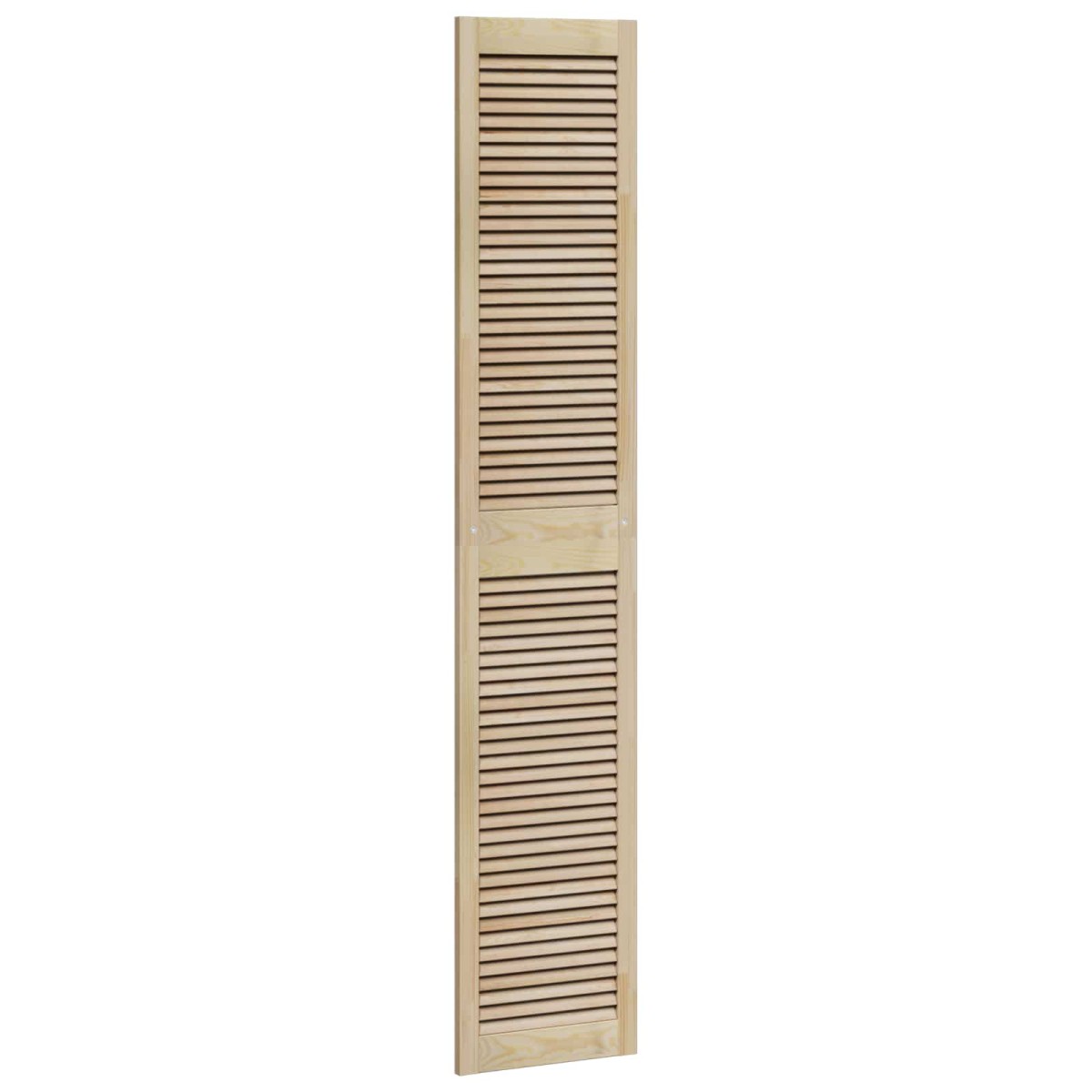 vidaXL Πόρτα Ντουλάπας με πόρτα 4 τμχ. Φυσικό 201 x 2,1 x 39,5 cm