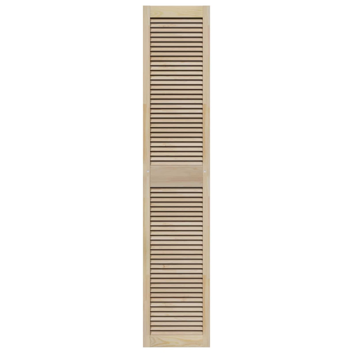 vidaXL Πόρτα Ντουλάπας με πόρτα 4 τμχ. Φυσικό 201 x 2,1 x 39,5 cm