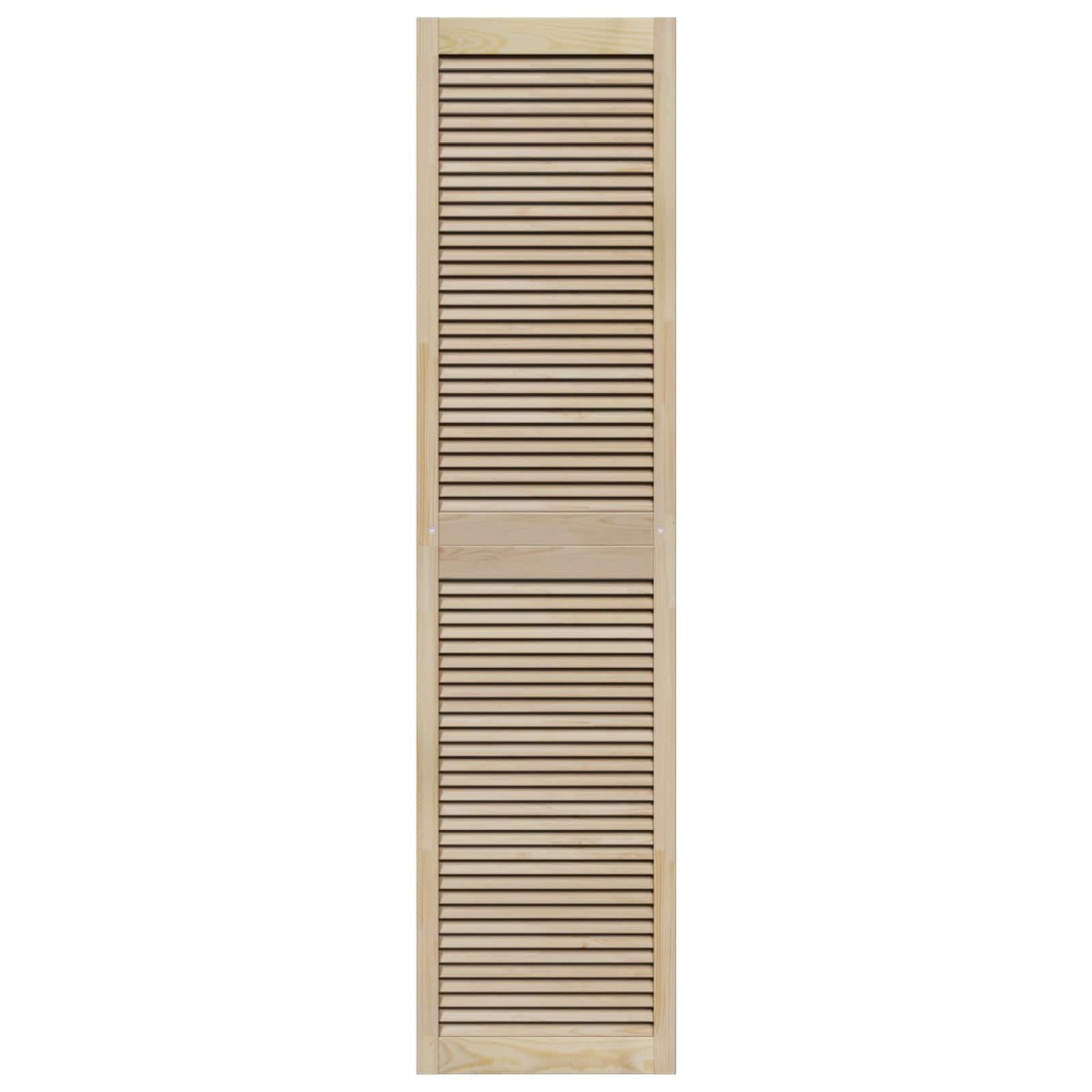 vidaXL Πόρτα Ντουλάπας με πόρτα 4 τμχ. Φυσικό 201 x 2,1 x 49,5 cm