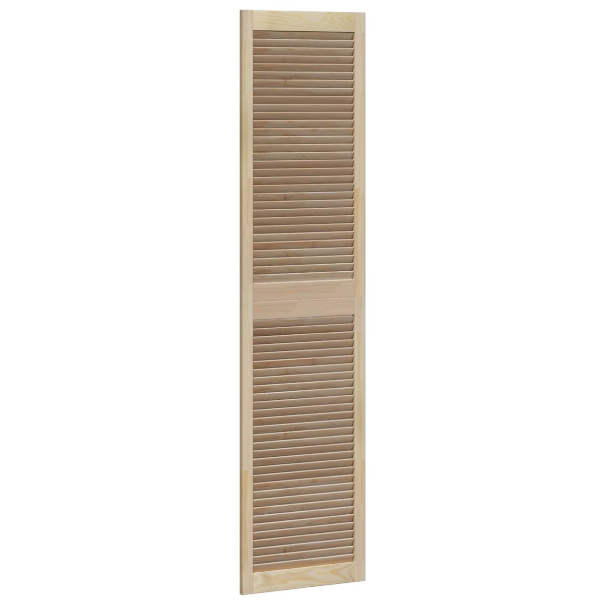 vidaXL Πόρτα Ντουλάπας με πόρτα 4 τμχ. Φυσικό 201 x 2,1 x 49,5 cm