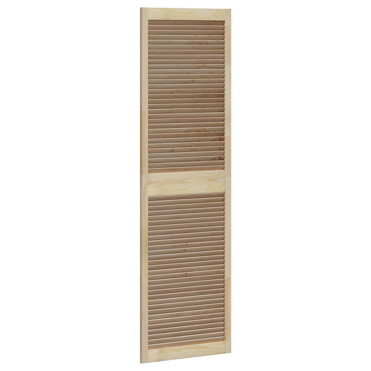 vidaXL Πόρτα Ντουλάπας με πόρτα 4 τμχ. Φυσικό 201 x 2,1 x 59,5 cm