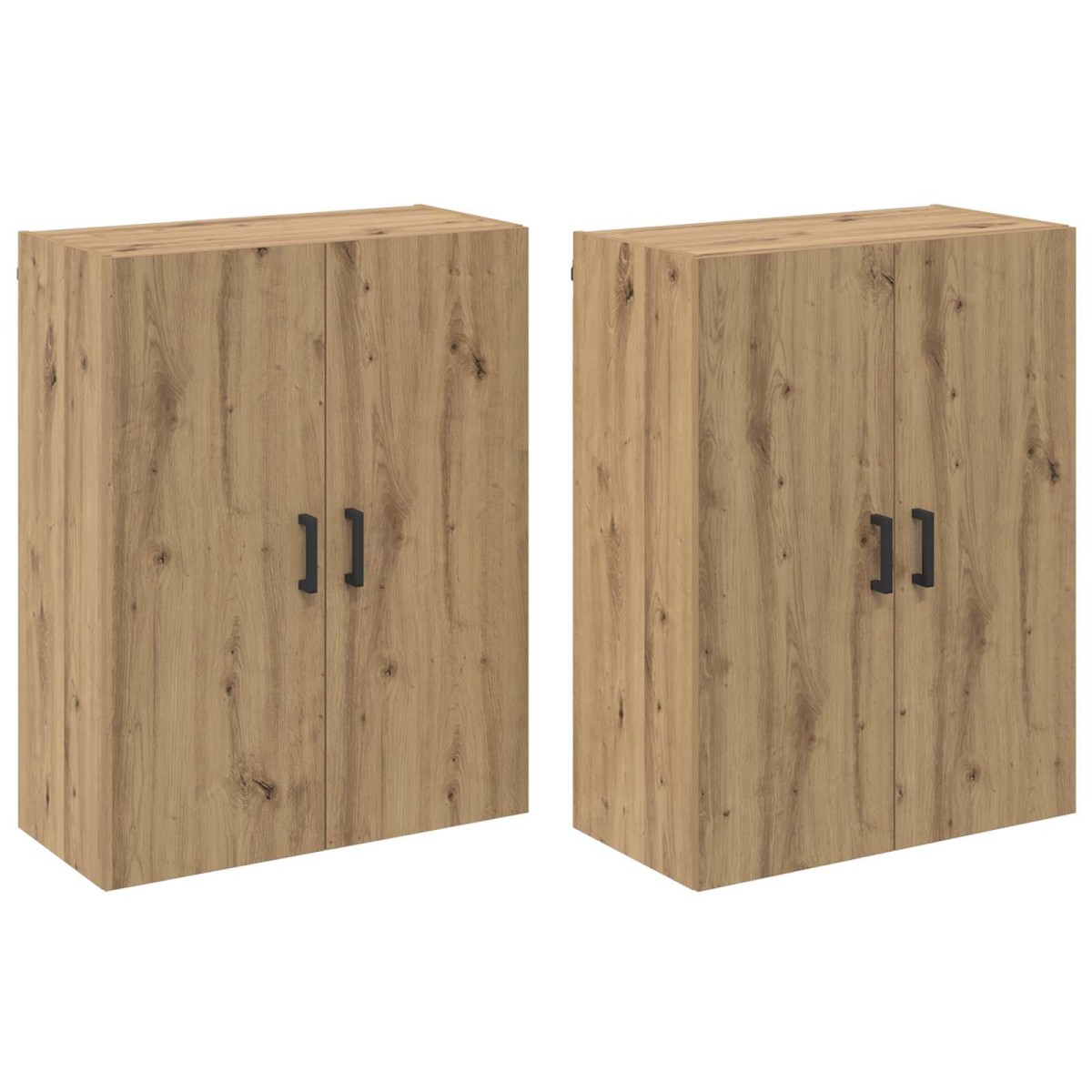 vidaXL Τοίχου Ντουλάπα 2 τμχ. Artisan Oak 69,5 x 34 x 90 εκ.