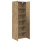 vidaXL Ντουλάπι αποθήκευσης 2 τμχ. Artisan Oak 80 x 42,5 x 225 εκ