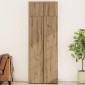 vidaXL Ντουλάπι αποθήκευσης 2 τμχ. Artisan Oak 80 x 42,5 x 225 εκ