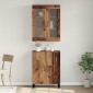 vidaXL Highboard 2 τμχ. Παλαιό ξύλο 69,5 x 34 x 180 εκ.