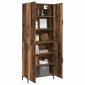 vidaXL Highboard Παλαιό ξύλο 69,5 x 34 x 180 εκ. Επεξεργασμένο Ξύλο