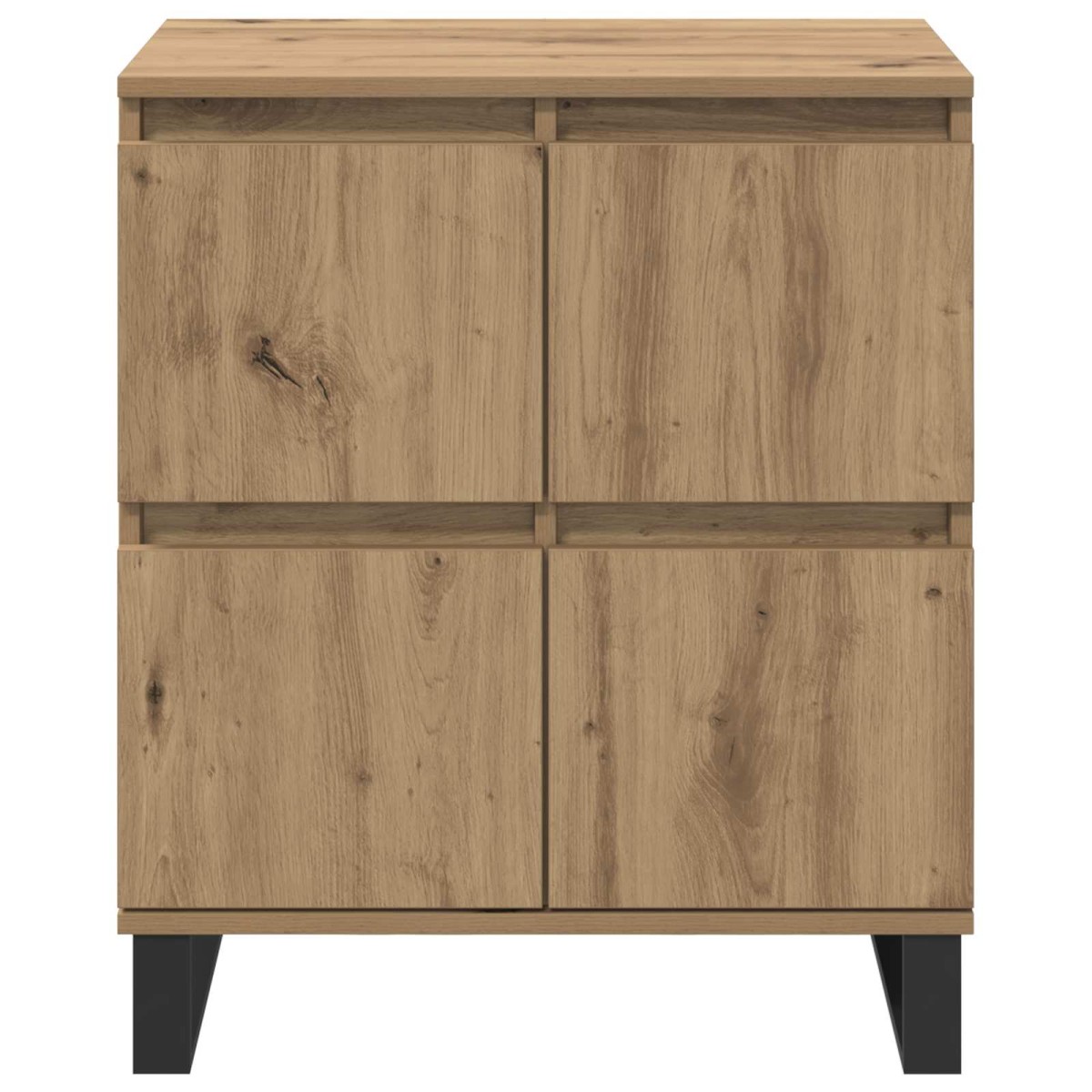 vidaXL Πλαϊνό γραφείο 2 τμχ. Artisan Oak 60 x 35 x 70 cm