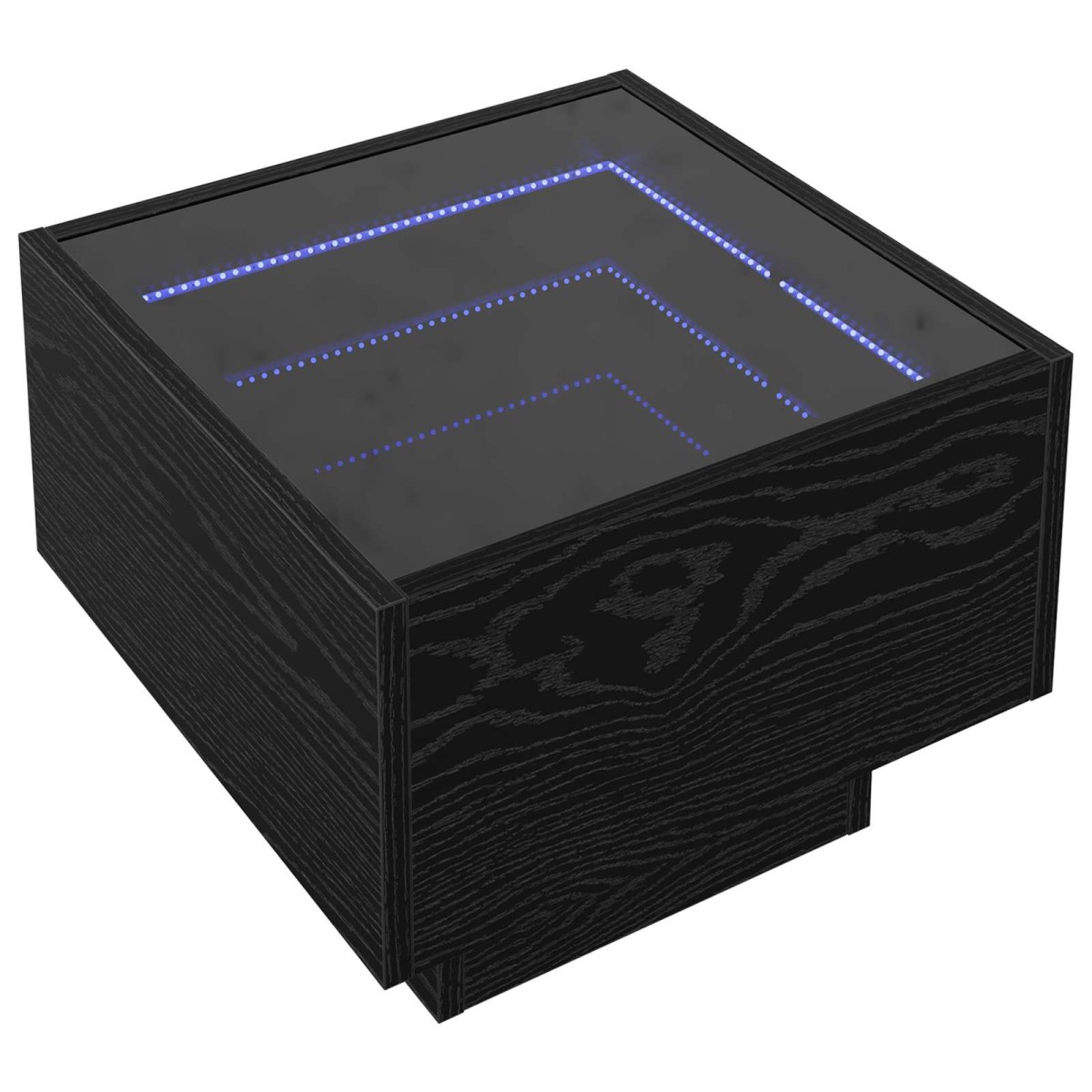 vidaXL Τραπεζάκι σαλονιού Μαύρη Οξυά 40 x 40 x 30 cm