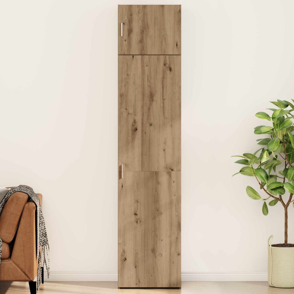 vidaXL Πλαϊνό γραφείο 2 τμχ. Artisan Oak 50 x 41 x 225 εκ