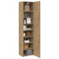 vidaXL Πλαϊνό γραφείο 2 τμχ. Artisan Oak 50 x 41 x 225 εκ