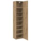vidaXL Πλαϊνό γραφείο 2 τμχ. Artisan Oak 50 x 41 x 225 εκ