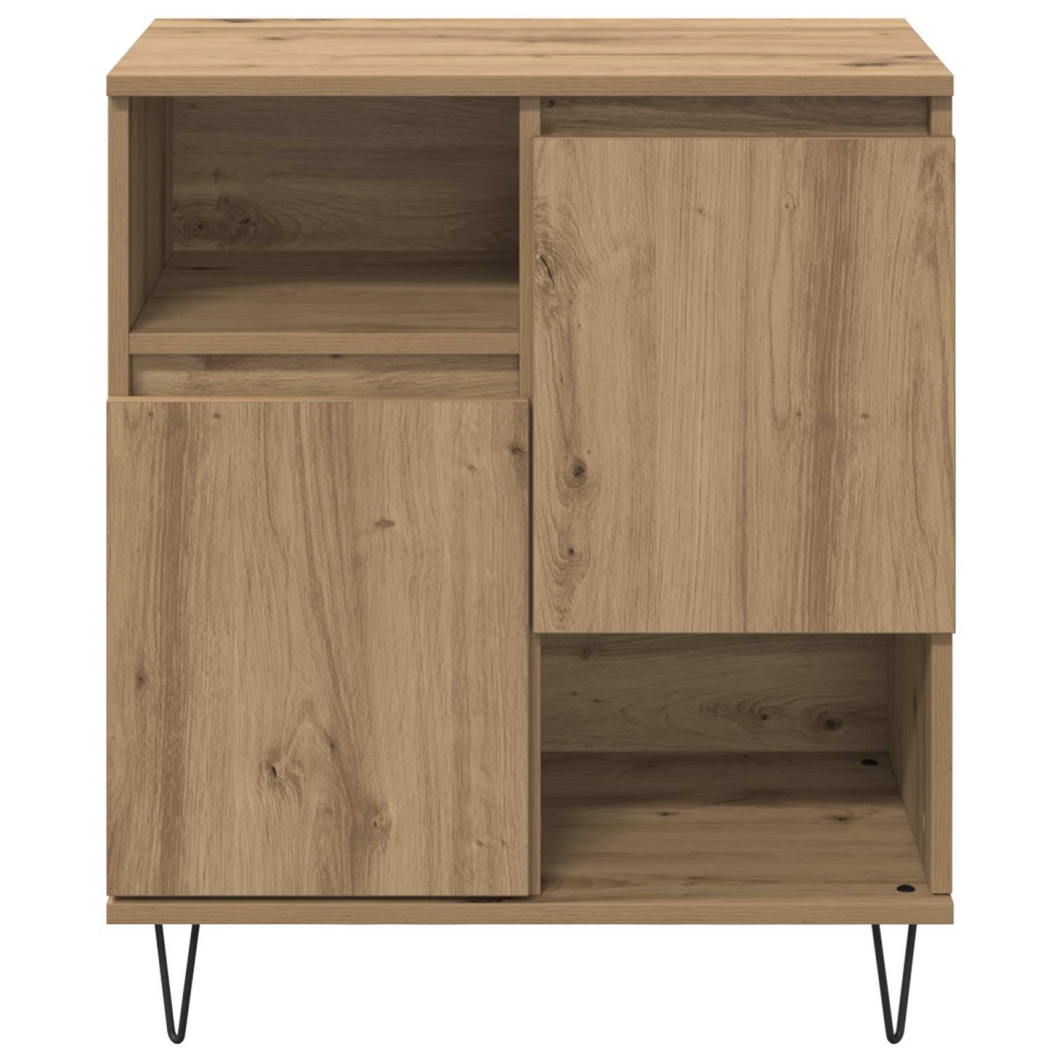 vidaXL Πλαϊνό γραφείο 3 τμχ. Artisan Oak 60 x 35 x 70 cm